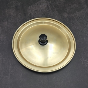국산 양은 황색 냄비뚜껑 16cm(190mm)