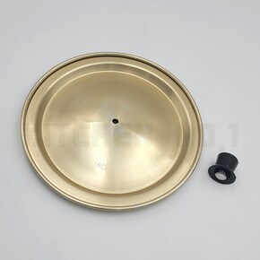 국산 양은 황색 냄비뚜껑 16cm(190mm)