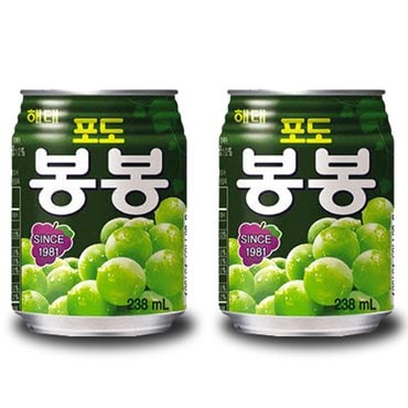  [해태]포도 봉봉 238ml x 24캔 과채음료