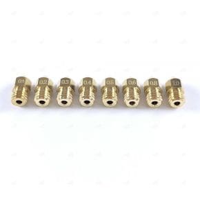 3D 프린터 노즐 부품 1.75mm 필라멘트 황동 나사 레터링 프린트 압출 헤드 악세서리 깍지 팁 3D 프린터 노즐