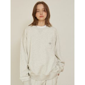 POCKET BASIC SWEATSHIRT [4 COLOR]