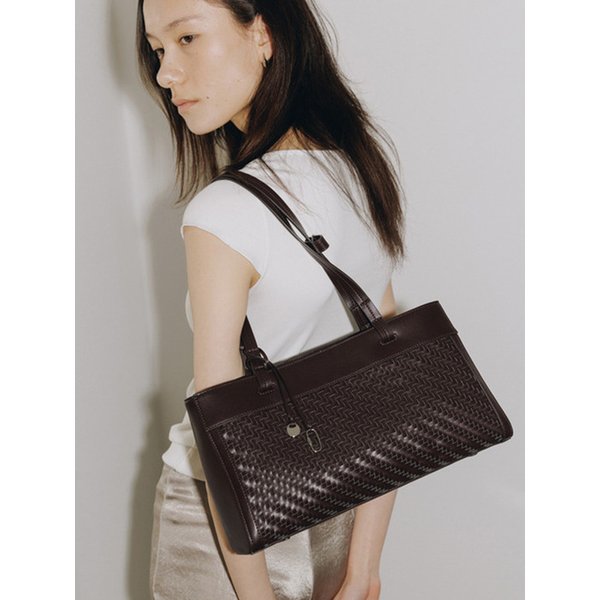 Elena Weaving Shoulder Bag_2Colors