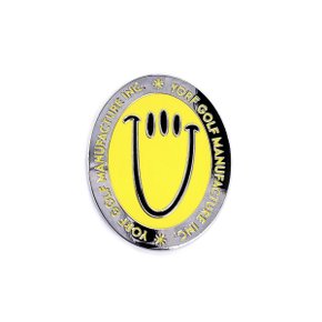 BALL MARKER LEGACY SMILE YELLOW 욜프 볼마커 레거시 스마일 옐로우