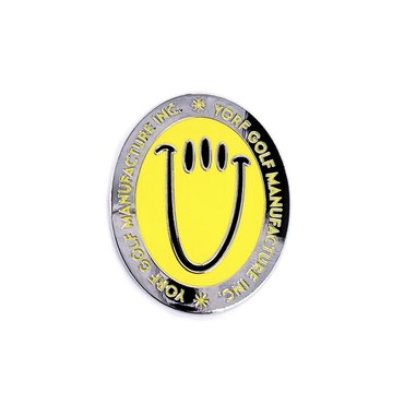 욜프 BALL MARKER LEGACY SMILE YELLOW 욜프 볼마커 레거시 스마일 옐로우