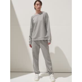 LOOSE FIT SET-UP_MELANGE  GREY