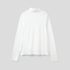 Basic turtleneck t-shirt_3Z12D2005IV