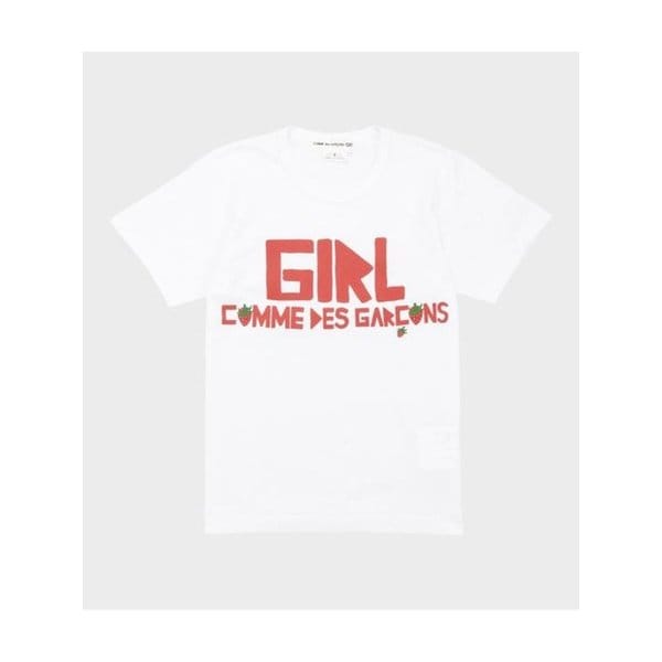 26SS 꼼데가르송 반팔 티셔츠 NQ T502 S26 1 WHITE DOM