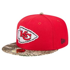 [해외] 1089877 NFL [캔자스시티 치프스] Red Active TwoTone Camo 59FIFTY Fitted Hat