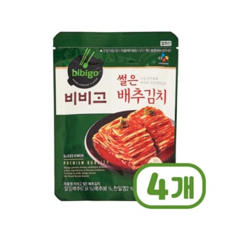  비비고 썰은 배추김치 100g x 4개