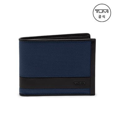 TUMI [TUMI KOREA] 알파 글로벌 더블 월렛 지갑 네이비_01192230NVY2