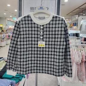 sh06 보네체크티셔츠  PCW52BTS107 (S10647085)