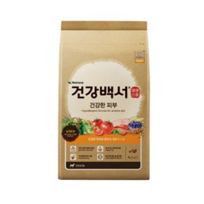 건강백서 전연령 생선 건강한 피부 애견사료 10.2kg