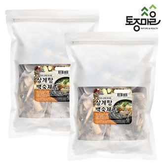 토종마을 국내산 삼계탕백숙재료 390g (39gx10개) X 2개