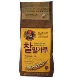 백설 찰밀가루 1kg