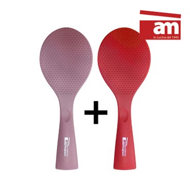 AM 1+1 이태리 AM 실리콘 스탠딩 밥주걱 다용도 주방주걱 볶음주걱 13720 세트