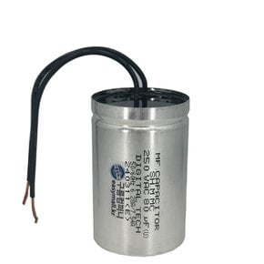 250VAC 80uF 모터 런닝(Run) 콘덴서 알루미늄캔