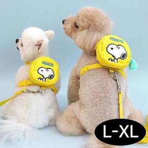 패리스독 스누피 투웨이 백팩 하네스 리쉬 세트 (L-XL) (S11521782)