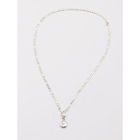 silver toggle necklace