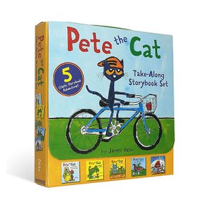 (영어원서) Pete the Cat : Take-Along Storybook Set : 픽쳐리더스 5종 Box