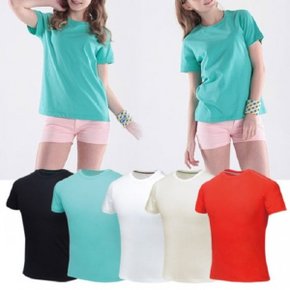 미니멀 데일리 [Sale] 어깨 스티치 반팔 라운드티 S~3XL SD-6593 다잇템