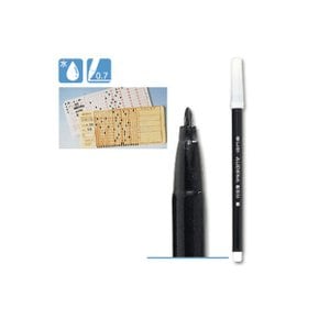모나미 어데나 컴퓨터용 사인펜 0.7mm 흑색