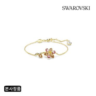 스와로브스키 [본사정품/쇼핑백증정] Idyllia 골드 톤 팔찌M 5732423