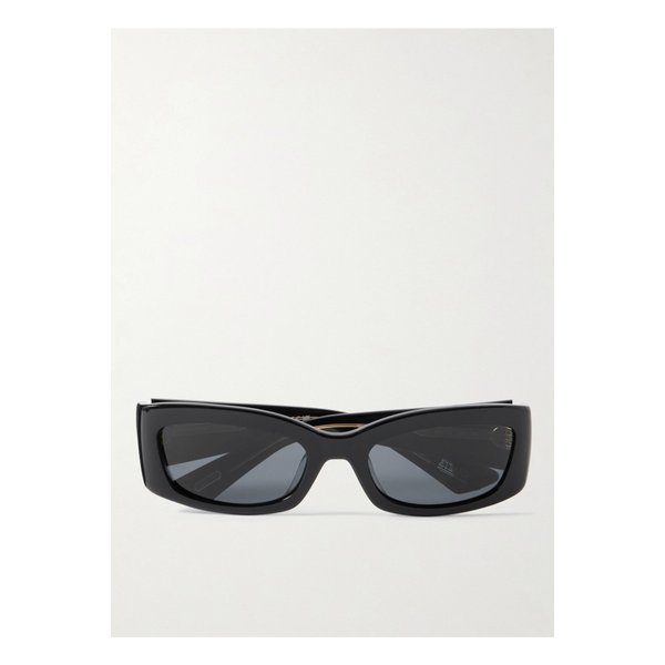 케이트 1989c 직사각 프레임 아세테이트 선글라스 블랙 1647597355954014