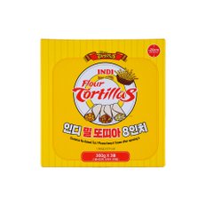 인디 밀 또띠아 8인치 360g X 3입(봉)