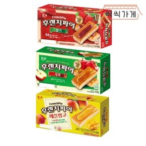 후렌치파이 3종 1개씩(애플망고 딸기 사과)