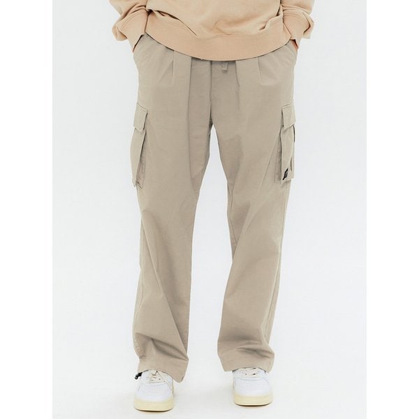 WIDE CARGO PANTS 라이트베이지