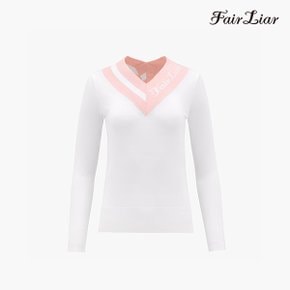 여성 빅 브이넥 니트 FS3SW01F