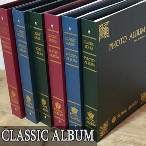 CLASSIC ALBUM+책장진열가능+바인더앨범+접착or포켓