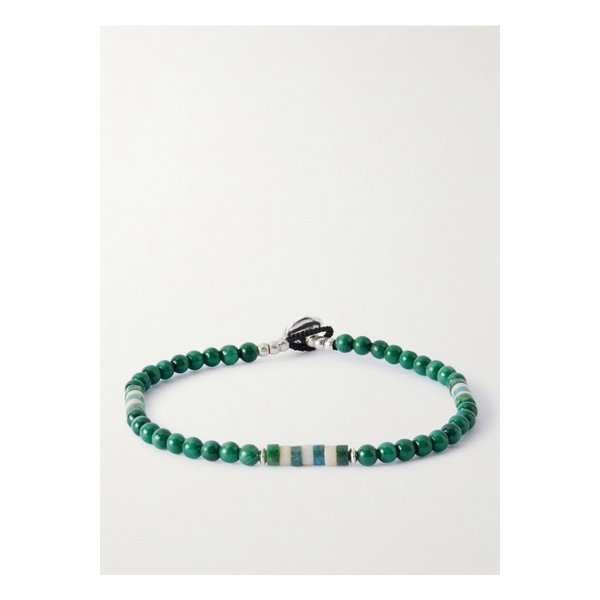 미키아 스털링 실버 말라카이트 브레이슬릿 그린 46376663162912527