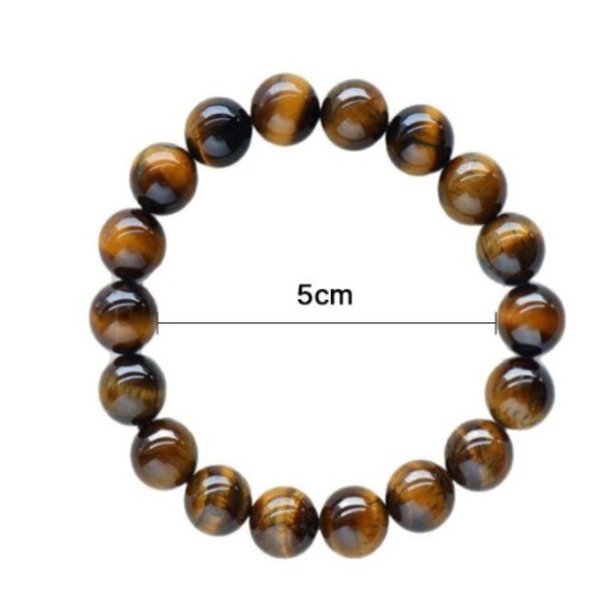 [옷자락] 남녀 공용 고신축성 스트링 원석 10mm 팔찌