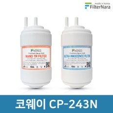 코웨이 CP-243N 고품질 정수기 필터 호환 1년 세트