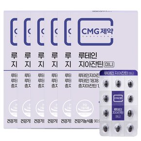 CMG제약 루테인 지아잔틴 미니 30정 x 6박스