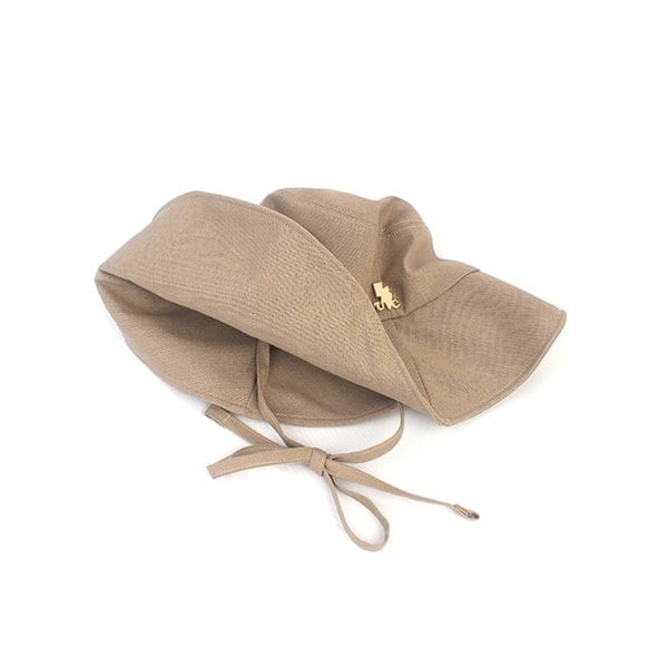 Summer String Beige Bucket Hat 버킷햇