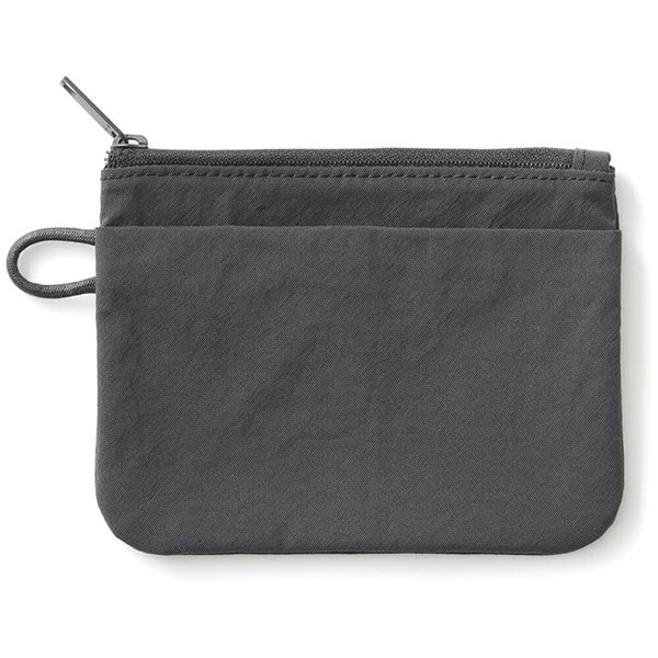 MUJI 무인양품 링클 나일론 플랫 파우치 S 다크 그레이 - SSG.COM