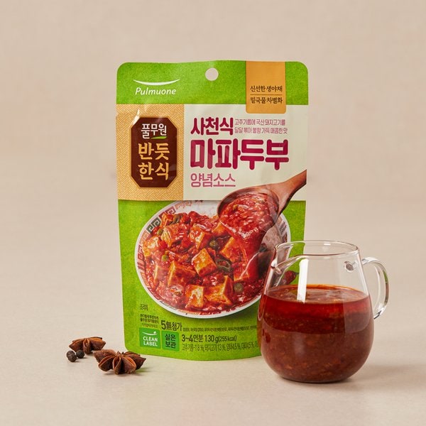 반듯한식 사천 마파두부양념소스_130g