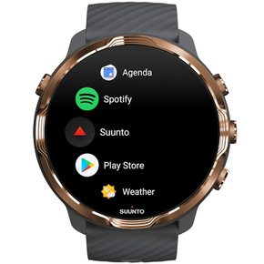 SUUNTO 7 GPS 스포츠 스마트 워치 흑연 구리