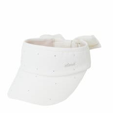 WOMEN RIBBON VISOR_NURCM24401IVX