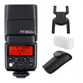 [Godox TT350C TTL 18000s GN36 Canon 5D Mark III 80D 7D 760D 60D 600D 30D 100D