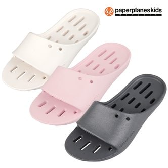 페이퍼플레인키즈 PK3322 유아 욕실화 키즈 아동 발등 낮은 어린이 화장실 슬리퍼 욕실 납작 목욕탕 신발 EVA