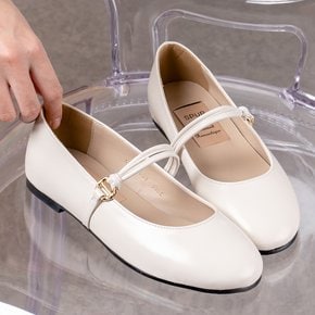 Irides strap maryjane Flat SS7031_3colors