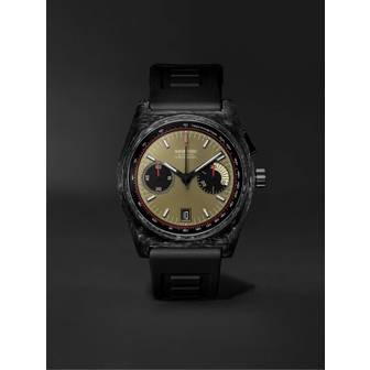  [해외배송] B347 COMMANDO 오토매틱 CHRONOGRAPH 415MM 카본 파이버 & 러버 시계 RE B0080090911