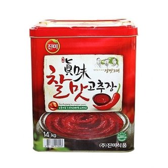  [화수분상회] 된장 진미찰맛고추장14kg 간장