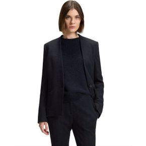 우먼 BOSS by Crease-Resistant 헤링본 Regular-Fit 블레이저 - 오픈 23647470 1392753