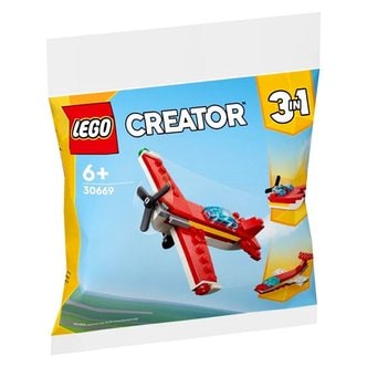 레고 크리에이터 멋진 빨간 비행기 30669 (폴리백)