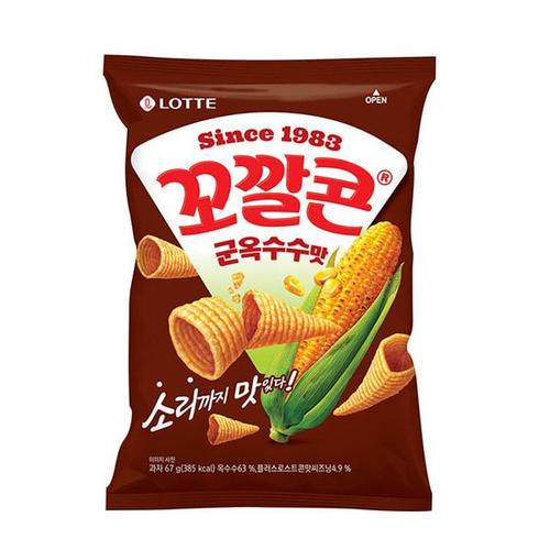 꼬깔콘 군옥수수맛 67g X ( 4매입 )