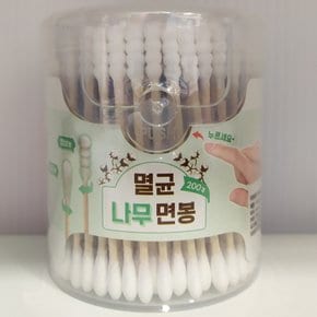 보성 퓨어 멸균 나무 면봉 200개